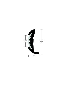 Taco Metals Rub Rail Kit W/Chr Insert 70' TAC V119811WCM702