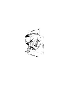 Jabsco Par 12V 3  Blower Flexmount JAB 367400000