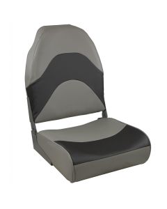 Springfield Marine Premium Folding Seat Chr/Gray SPM 1062034
