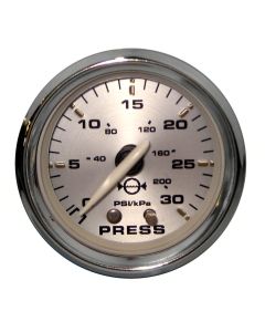 Faria Kronos 2" Water Pressure Gauge Kit - 30 PSI 19007