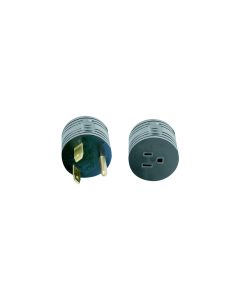 Voltec Industries Park Adapter  30A Male 15A Female VTC 1600501