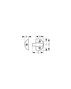 SEA-DOG LINE DOOR BUTTON 222365-1