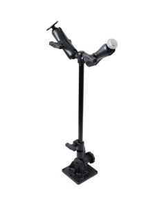 RAM MOUNT FLOOR MOUNT W/ VELOCITI RATCHE