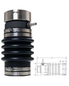 PSS SHAFT SEAL 3" SHAFT 5 1/2" STERN TUB