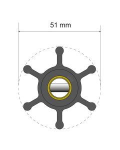 ALBIN PUMP PREMIUM IMPELLER  KIT 06-01-0