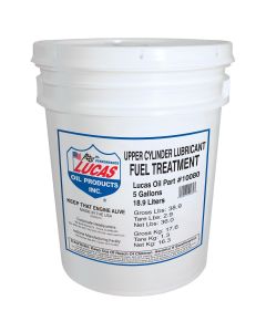 LUCAS OIL 5 GALLON FUEL TREATMENT 10080