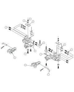 ROADMASTER ROADMASTER MX BRACKET KIT 142 1429-3