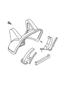 YAMAHA MOTOR 7CH-228C0-00-P0 CVR ASY 3 7