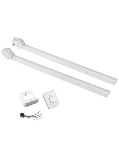 LIPPERT COMP POWER HDWE XL WHITE 362241