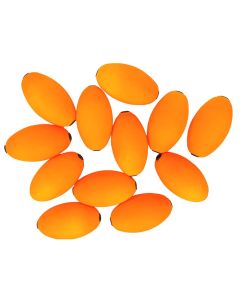 TIGRESS OVAL KITE FLOATS 12 PACK - ORANG
