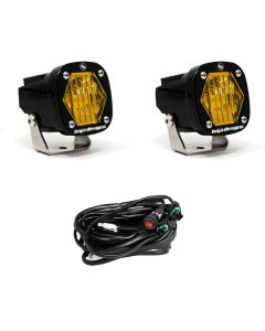 BAJA DESIGN S1  PAIR AMBER WIDE CORNERIN