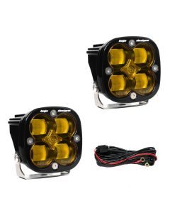 BAJA DESIGN SQUADRON SAE LED PAIR AMBER