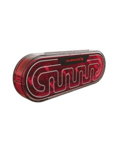 JW SPEAKER 12/24V HEATED LED RED FLASH S