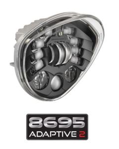 JW SPEAKER 8695A2-12V LED HEADLIGHT  BLA