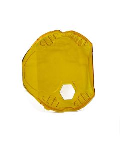 BAJA DESIGN LP6 SINGLE ROCK GUARD AMBER