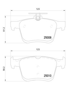 HELLA DISC BRAKE PAD 355020271