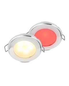 HELLA LIGHTS ROUND WARM WHITE/RED - S/S