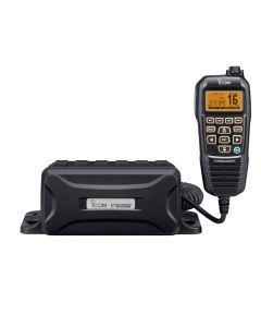 ICOM VHF  BLACK BOX W/GREY COMMANDMIC IV