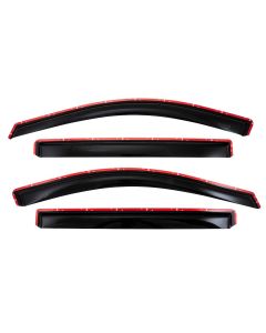 TRAILFX TFX INCHANNEL WNDW VENTS SMOKE 4