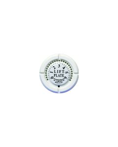 BOB'S MACHINE LED GAUGE WHITE FACE 110-3