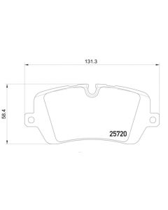 HELLA DISC BRAKE PAD 355020361