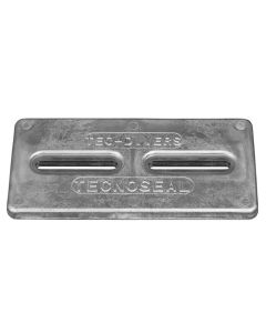 TECNOSEAL ZINC PLATE ANODE  W/ INSERTS 1
