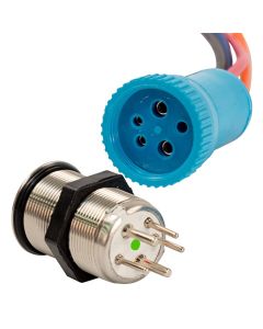 BLUEWATER 22MM IN RUSH PUSH BUTTON SWITC