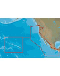C-MAP 4D NA-D024 FULL USA WEST COAST AND