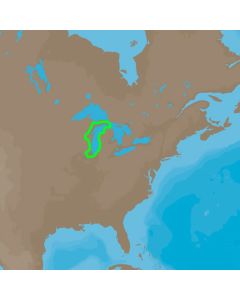 C-MAP 4D NA-D931 FULL LAKE  MICHIGAN LOC