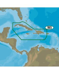 C-MAP 4D NA-D965 CUBA DOMINICAN REP CAYM