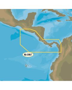 C-MAP 4D NA-D967 PANAMA TO  GUATEMALA LO