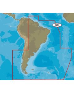 C-MAP 4D SA-D501 GULF OF  PARIA TO CAPE