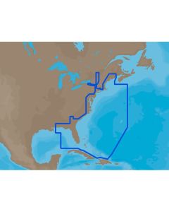 C-MAP NA-M022 SD CARD FORMAT US EAST COA