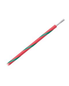 PACER RED W/ GREEN STRIPE  500' 14AWG WI