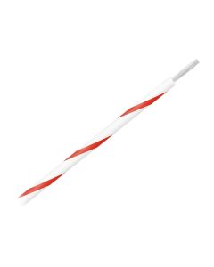 PACER WHITE W/ RED STRIPE  500' 14AWG WI