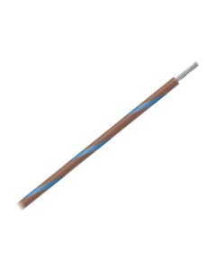 PACER BROWN W/ BLUE STRIPE 500' 16AWG WI