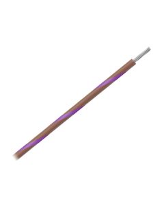 PACER BROWN W/ VIOLET STRIPE  500' 16AWG