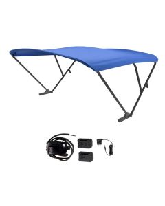 SURESHADE BATTERY POWERED BIMINI BLACK A