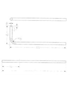 CUMMINS NW CUMMINS TAILPIPE 04600952