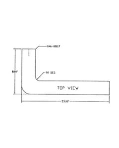 CUMMINS NW CUMMINS TAILPIPE 04600563