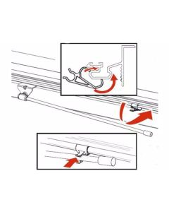 BAK IND PROP ROD CLIP (SET OF 2) 351B002