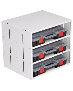 WEATHERGUARD CABINET WITH 3 PARTS CASES