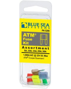 BLUE SEA FUSE KIT ATM 5 PIECE 5286BSS