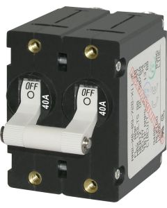 BLUE SEA CIRCUIT BREAKER AA2TOGGLE 40A W