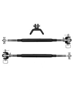 BULLETPROOF FRAME-MOUNTED HITCH STABILIZ