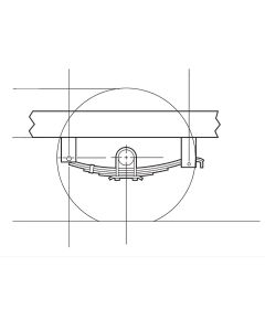 DEXTER AXLE AP KIT - TRIPLE  2 IN. SLIPP