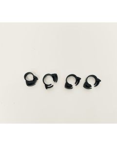 HELIX RACING 100PK NYLON RATCHET CLAMPS