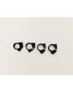 HELIX RACING 100PK NYLON RATCHET CLAMPS
