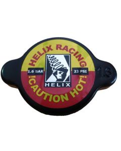 HELIX RACING RADIATOR CAP BLACK  1.6 BAR