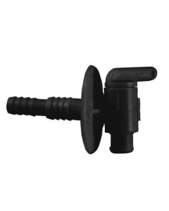 JR PRODUCTS DRAIN COCK - DUAL BARBED BL